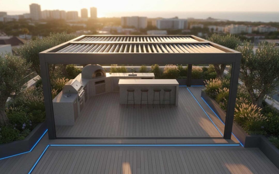 Terrasses, pergolas, aménagements extérieurs : niches à exploiter en 2026